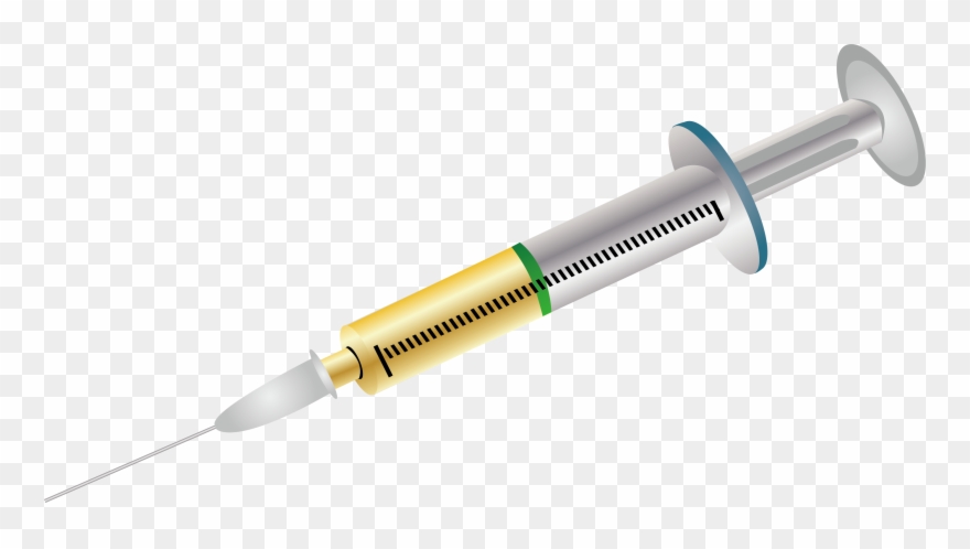 Syringe Injection Medical Device Medicine Therapy - Medicine Injection Png Clipart