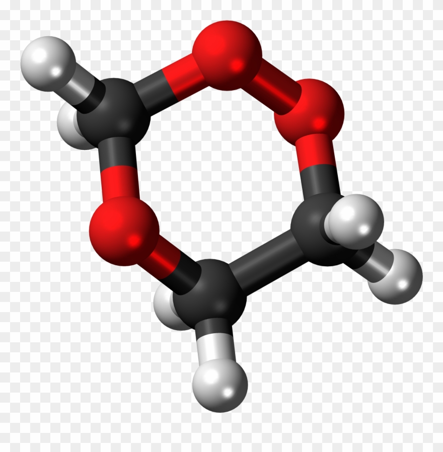 1,2,4 Trioxane 3d Balls Clipart
