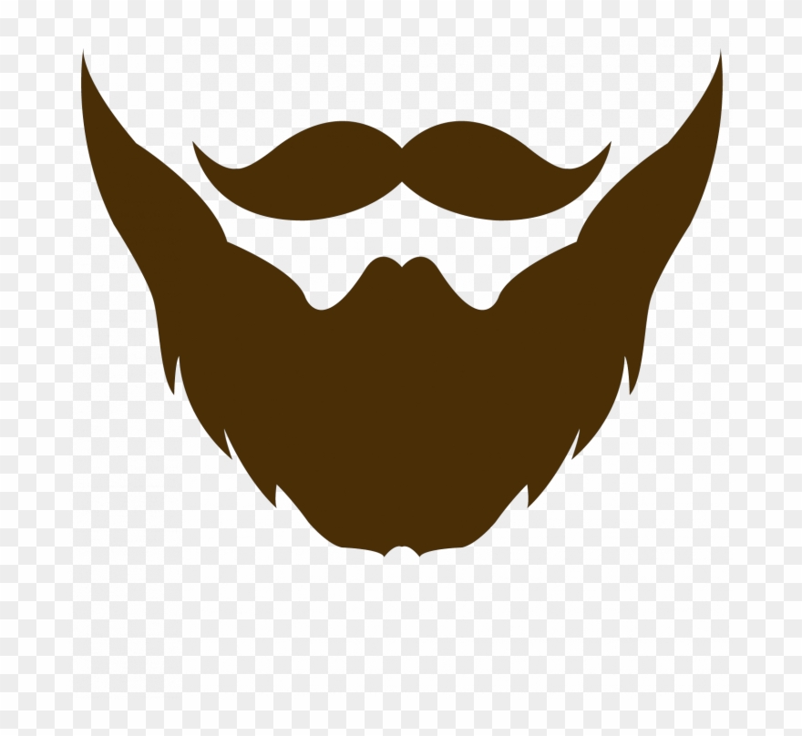 Medium Size Of How To Draw A Mustache With Eyeliner - Bigote Y Barba Png Clipart