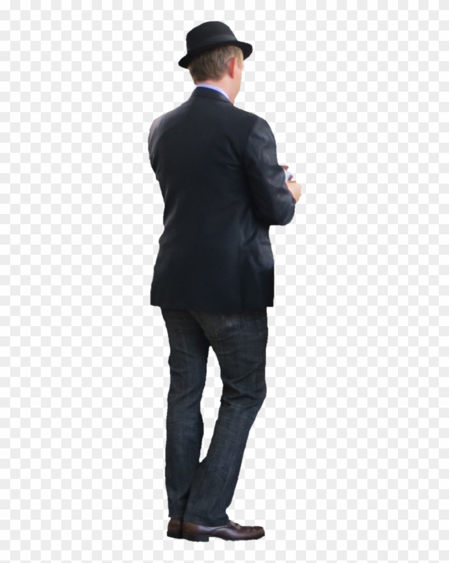 Man Png Free Download - Man In Suit Back Png Clipart
