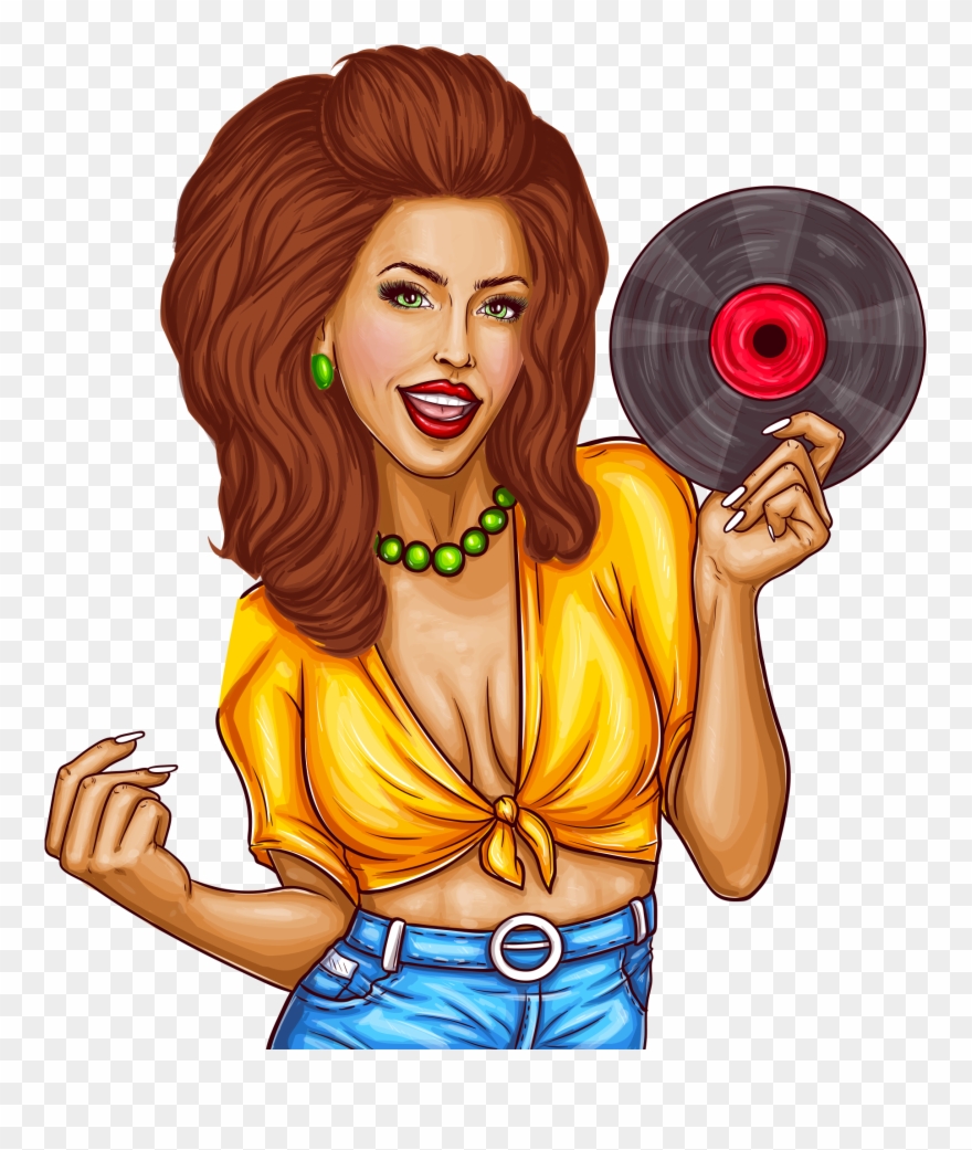 Download - Pop Art Disco Clipart