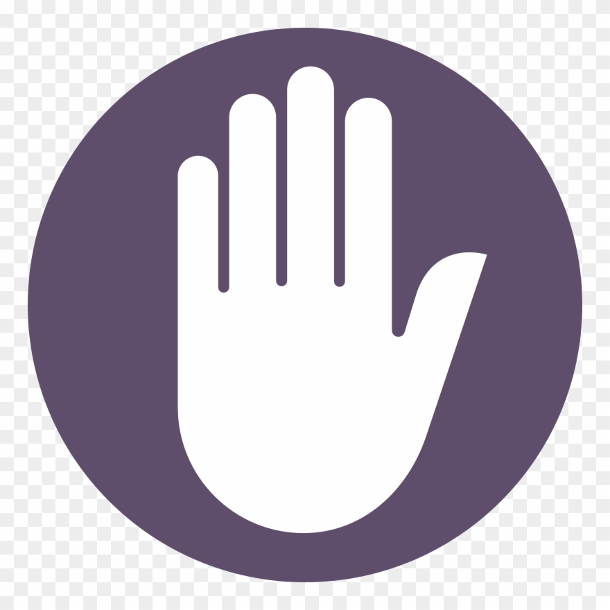 Hand Palm Png - Clip Art Palm Hand Transparent Png