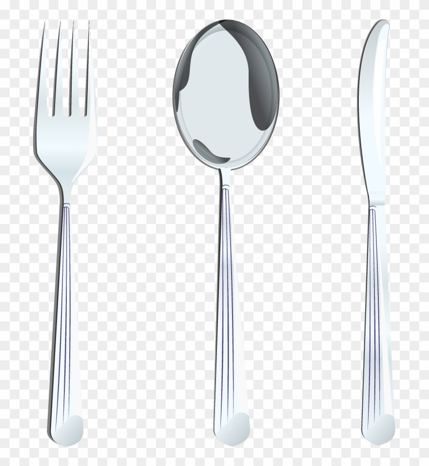 Fork Tableware Spoon - Knife Clipart