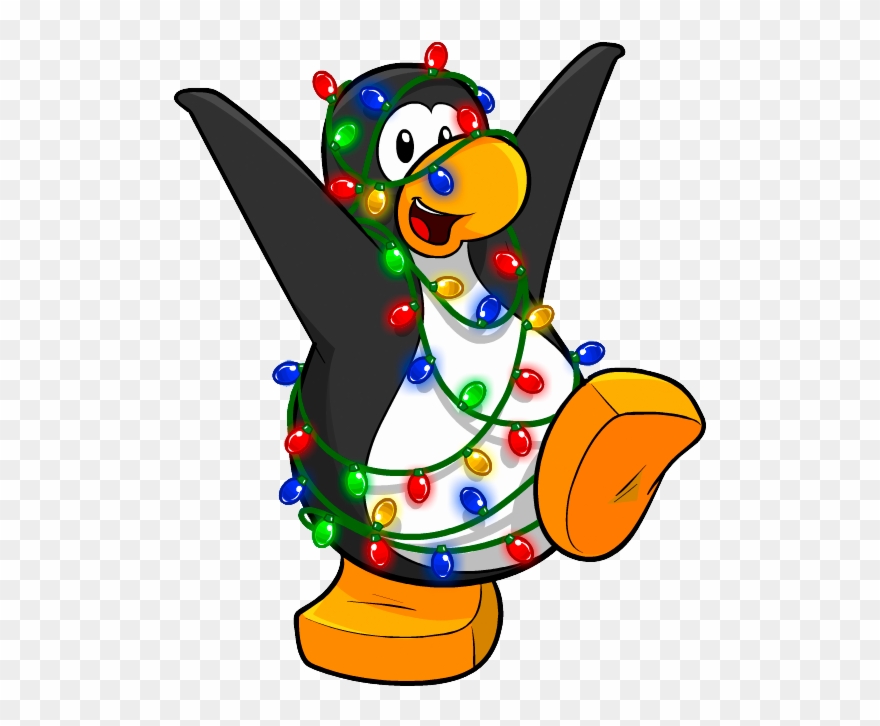 Christmas Penguin Png - Christmas Club Penguin Png Clipart