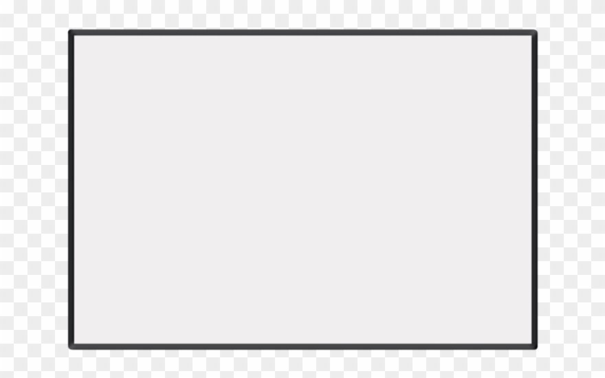 Dry Erase Markerboard With 1/2 - Paper Product Clipart