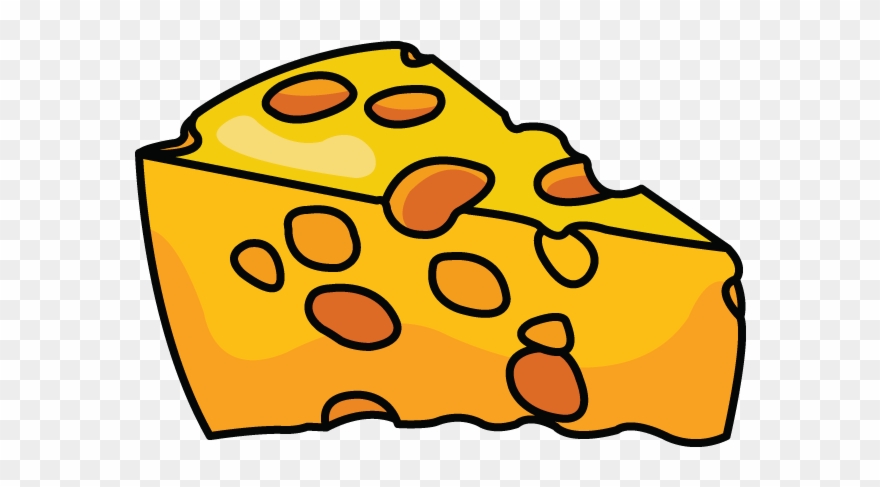 Cheese Piece Png Transparent Image Pngpix - Cheese Drawing Clipart