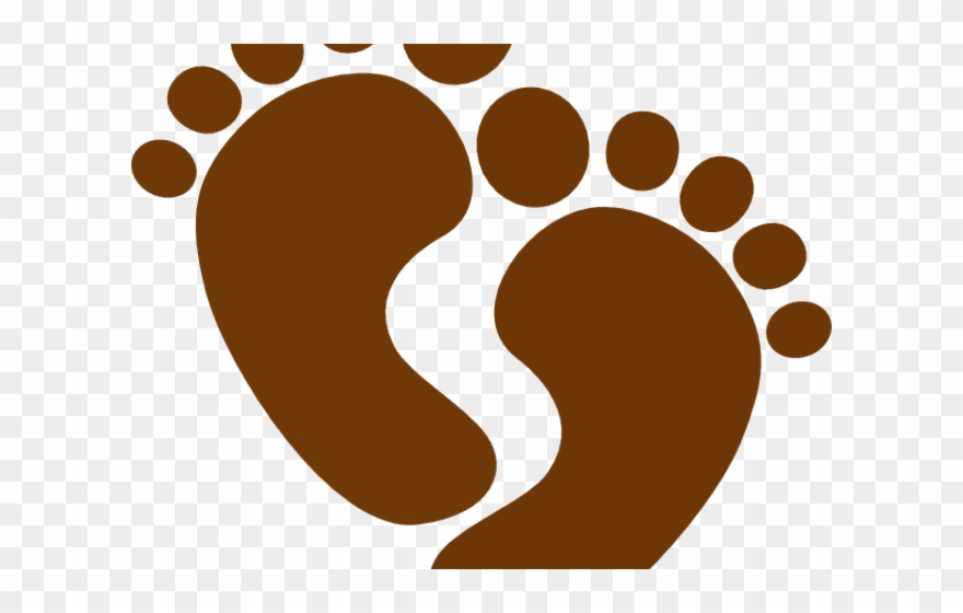 Footprint Clipart Camel - Baby Footprints Clip Arts - Png Download