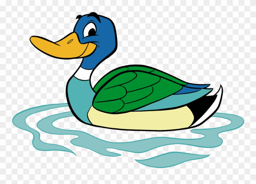 Duck - Red Cross Preschool Swim Levels Clipart