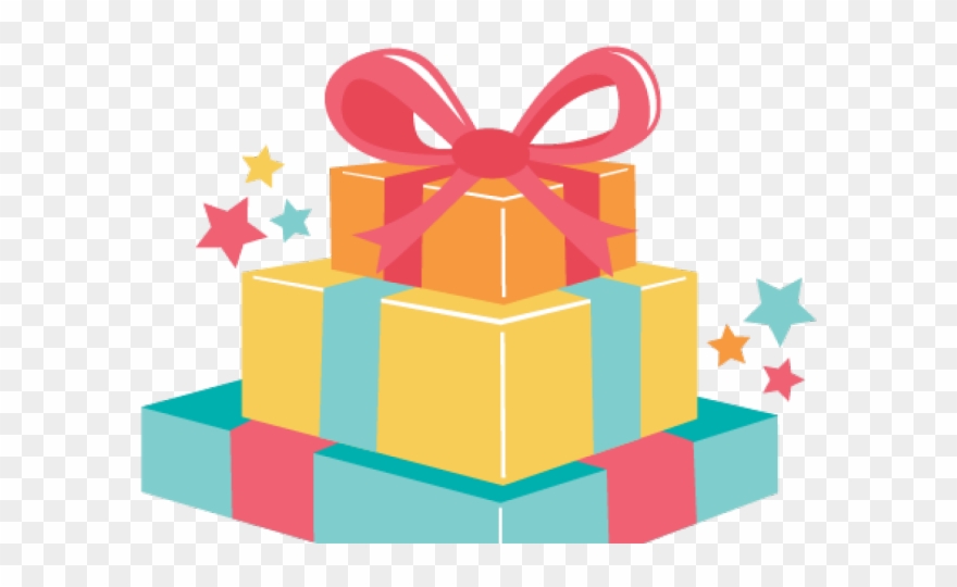Birthday Present Clipart Wrapping A Present - Birthday Present Clipart Png Transparent Png