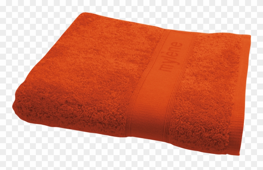 Towel Png - Orange Towel Png Clipart