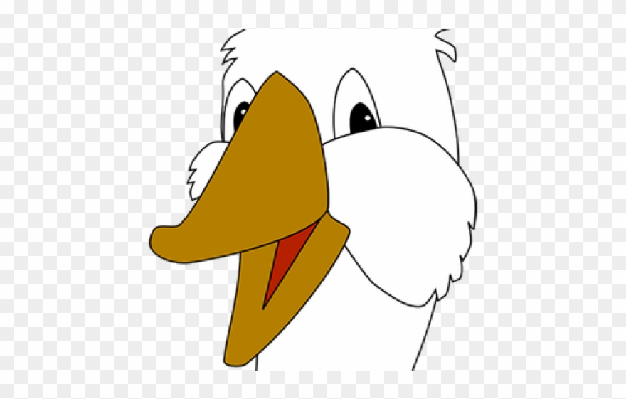 Goose Clipart Transparent - Goose Face Clipart - Png Download