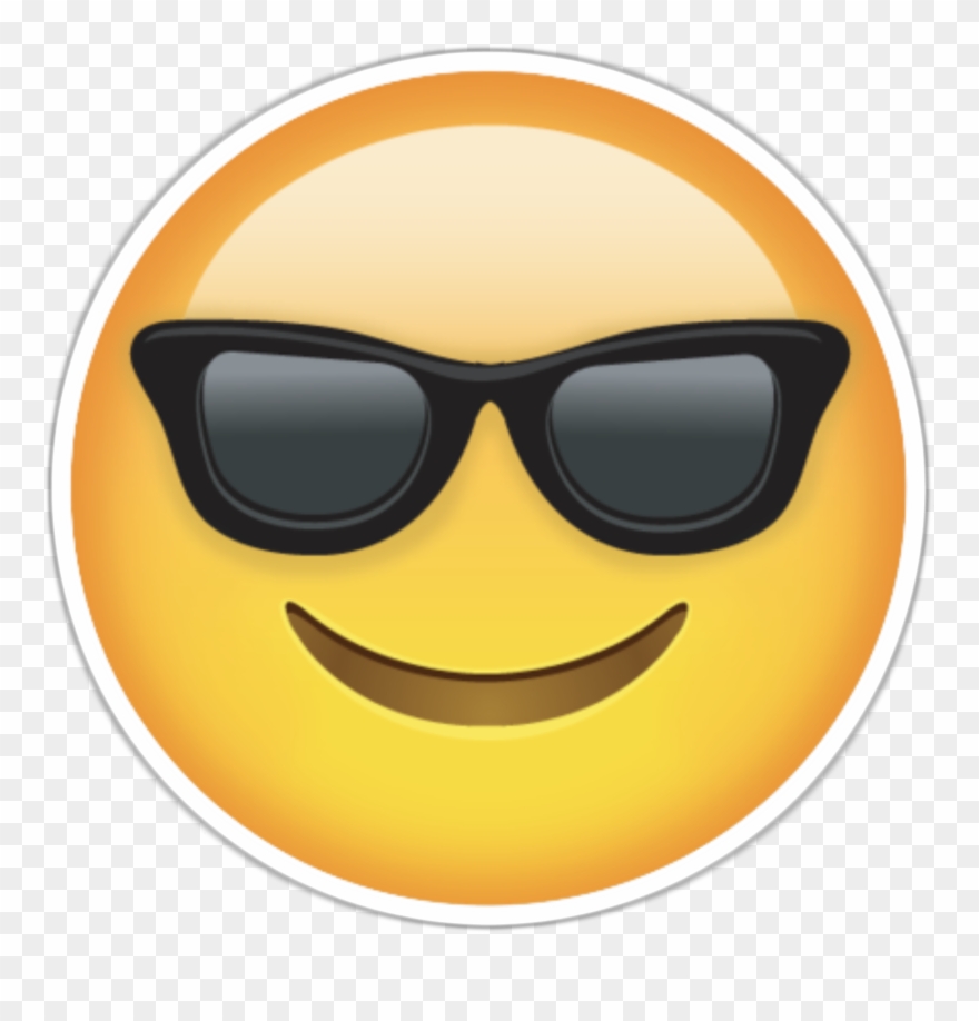 Emoticon Face Smiley Applause Emoji Free Frame Clipart - Cool Emoji - Png Download