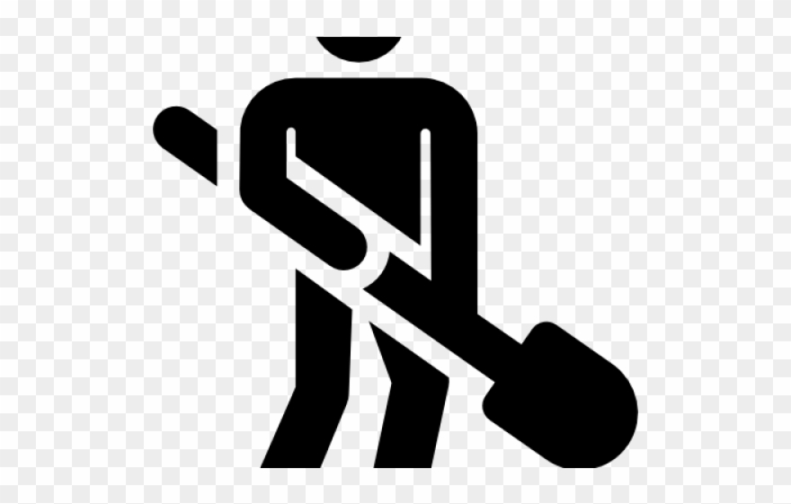 Construction Clipart Stick Figure - Png Download