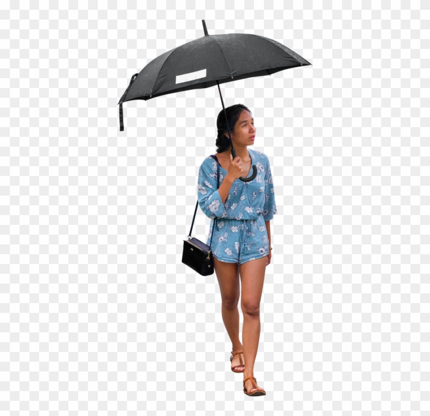 P On A Long Walk To What Turn - People Walking Png Photoshop Clipart