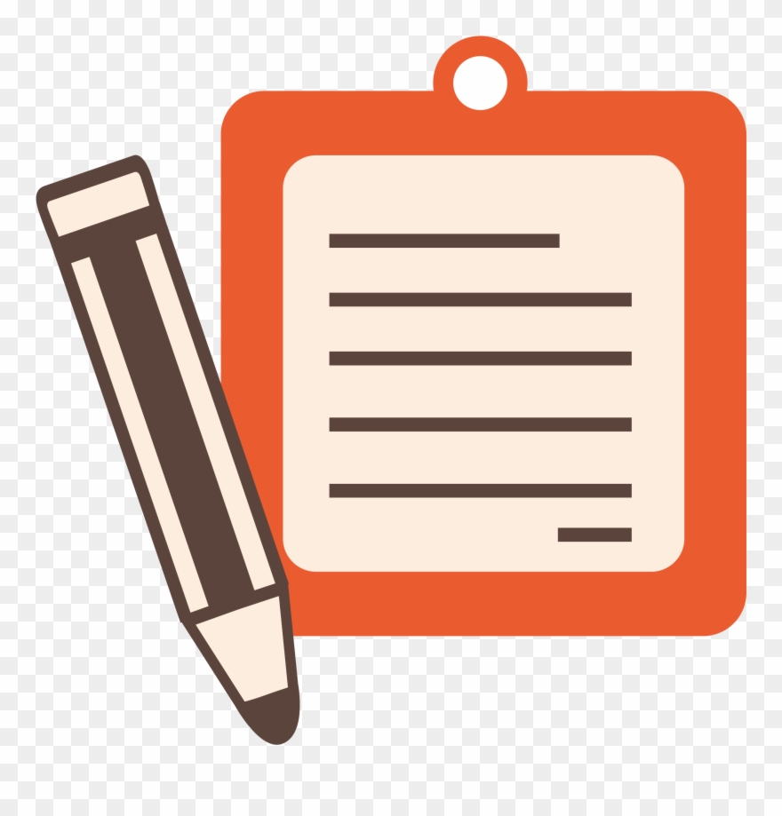 Notebook Pen Notepad - Картинка Блокнот С Ручкой Clipart