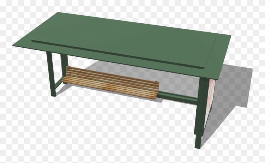 Busstop - Coffee Table Clipart