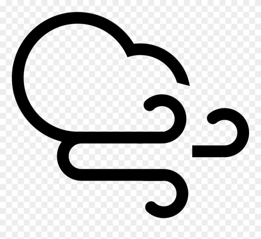 Svg Free Download Onlinewebfonts - Tropical Storm Icon Clipart