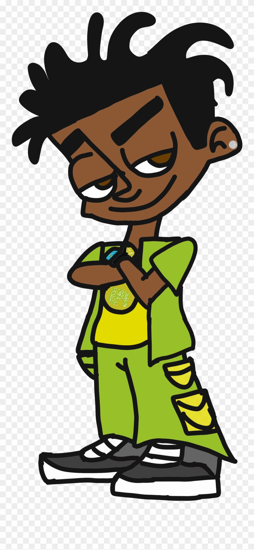 Johnny Test Cartoon Characters Clipart