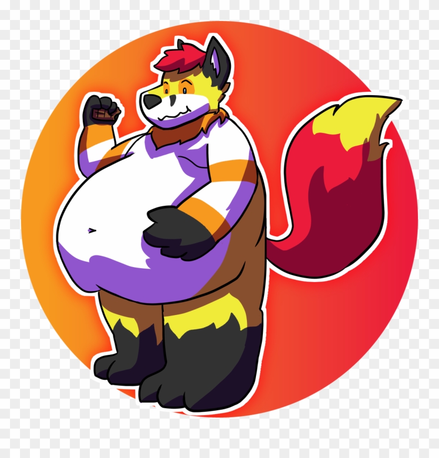 [t] Charr Is A Tubby Dude - Cartoon Clipart