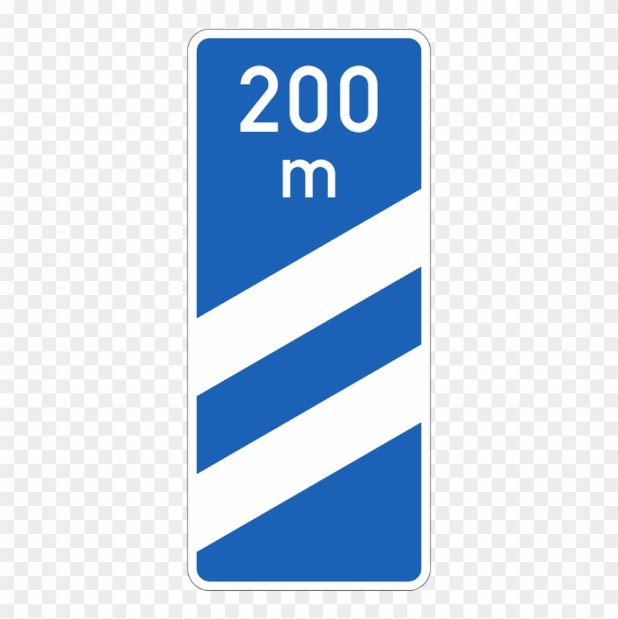 Exit, Autobahn, Highway, 200, - Stvo Ankündigungsbake Clipart