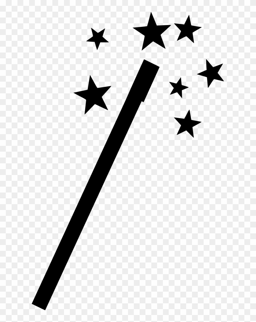 Download Png - Clipart Transparent Background Magic Wand