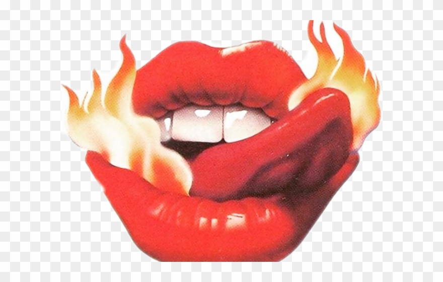 Flames Clipart Tongue Fire - Philip Castle Art - Png Download