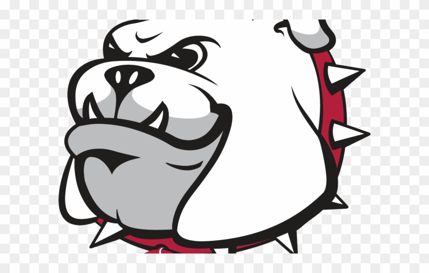 Drawn Bulldog College Mascot Clipart