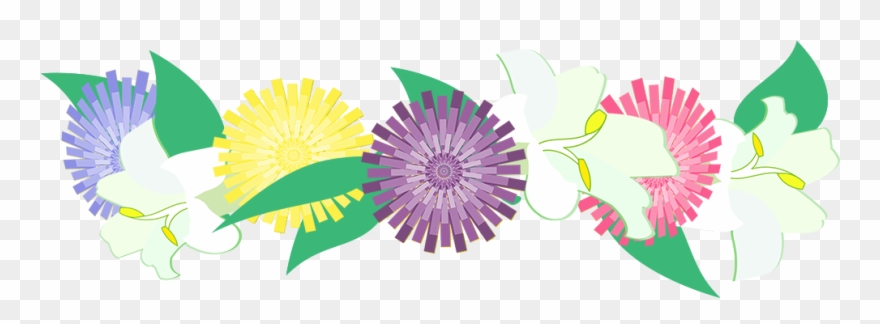 This May Day Emoticon And This Flower Crown Are Available - Illustration Clipart