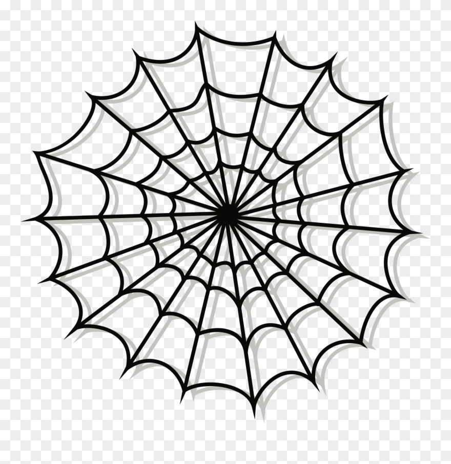 By Oksmith - Black Spider Web Clipart