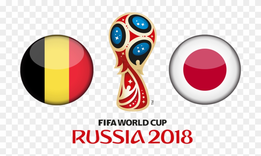Fifa World Cup 2018 Belgium Vs Japan - Belgium Japan World Cup 2018 Clipart