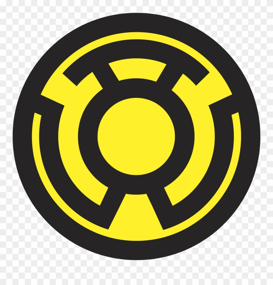 The Sinestro Corps Was Founded By Ex-green Lantern - Yellow Lantern Logo Png Clipart