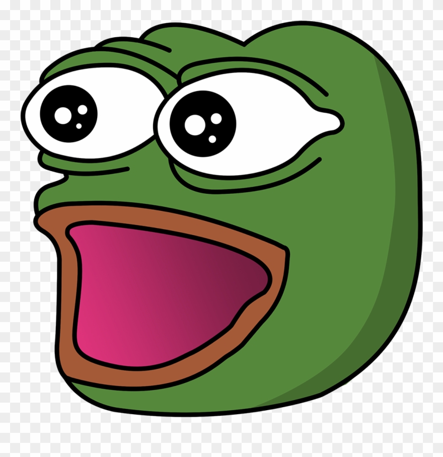Poggers Emote Clipart