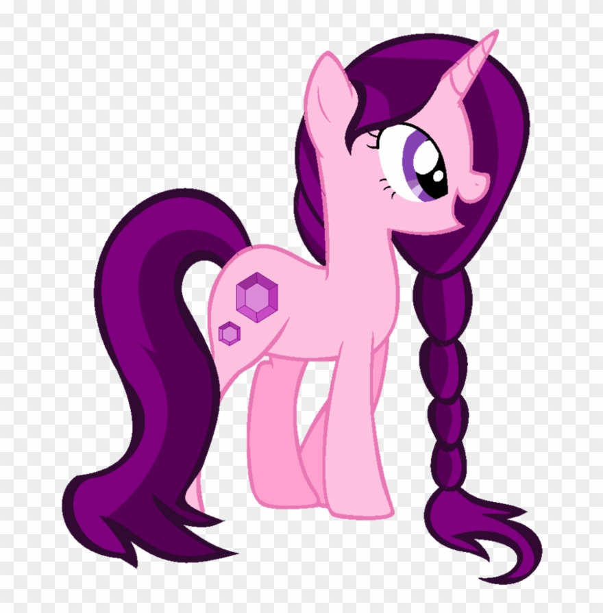 Unnamed Oc Pony Unicorn Lunaflaire - My Little Pony New Pony Clipart