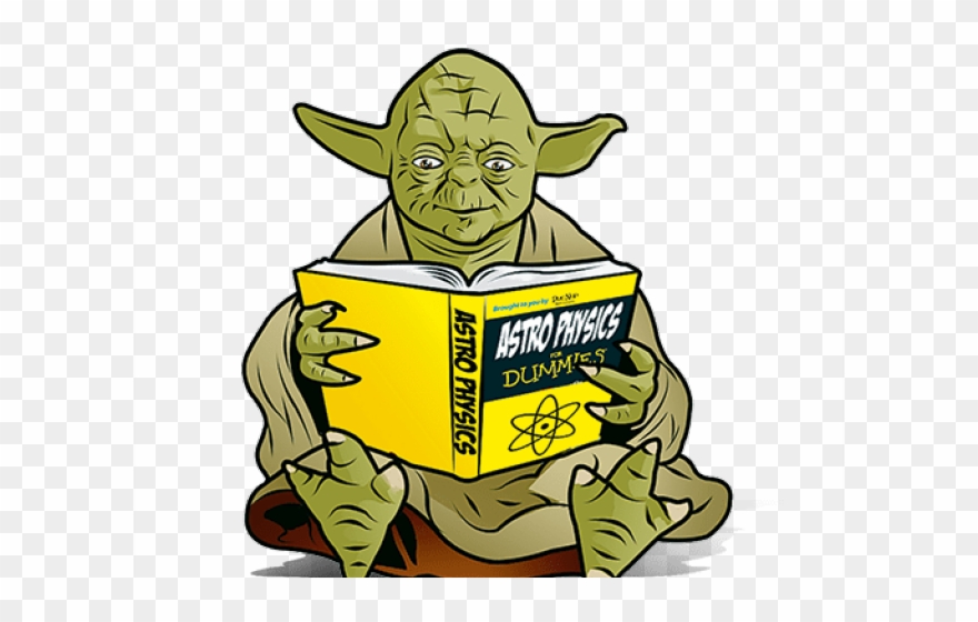 Weapon Clipart Wookiee - Yoda Reading Png Transparent Png