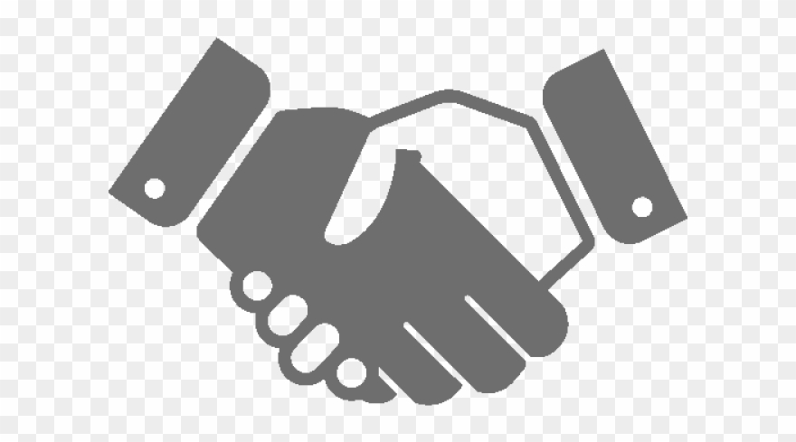 Transparent Background Handshake Icon Clipart