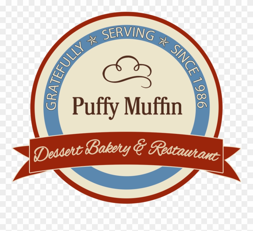 Welcome To Puffy Muffin, Nashville's Best Bakery & - Label Clipart