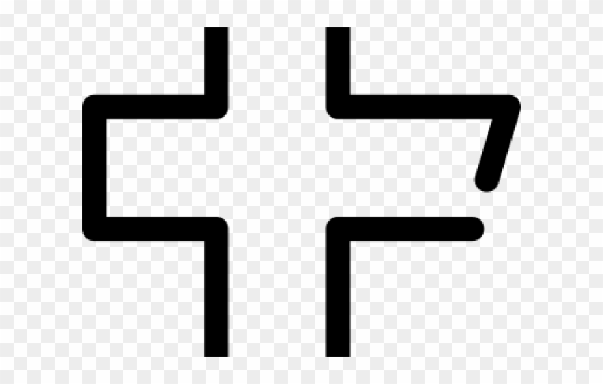 Facebook Clipart Facebook Icon - Cross - Png Download