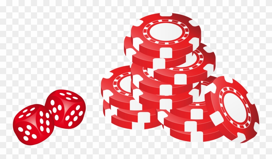Casino Token Poker Dice Gambling - Dice Clipart