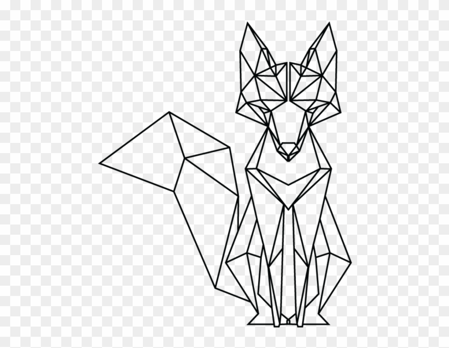 523 X 740 6 - Easy Geometric Animal Drawing Clipart