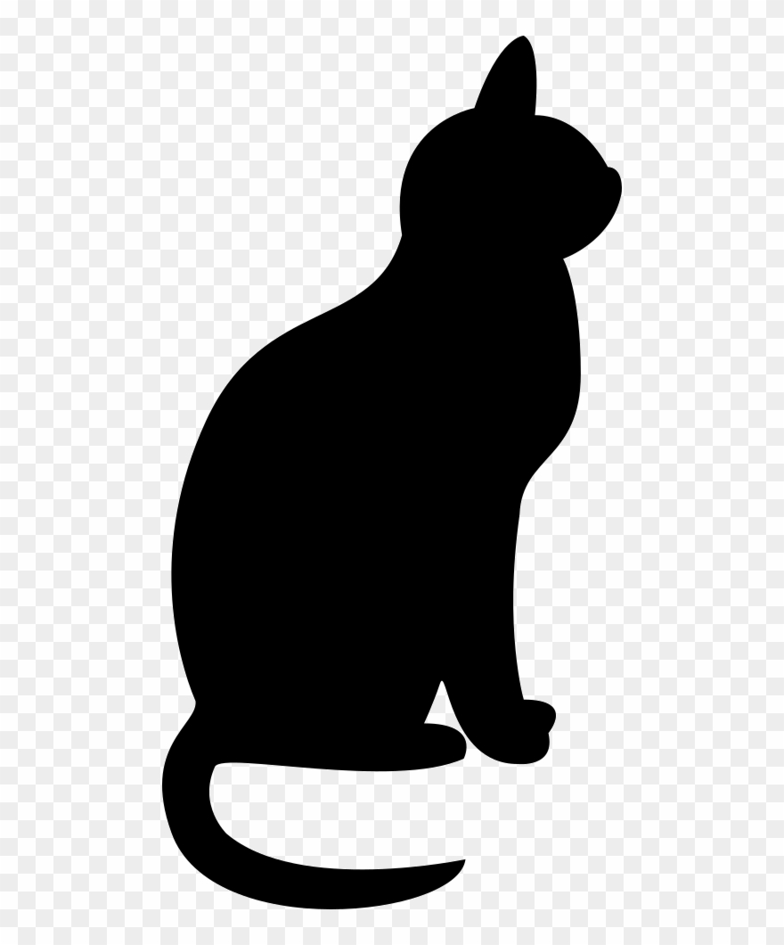 Cat Pet Silhouette Comments - Puppy Silhouette Png Clipart