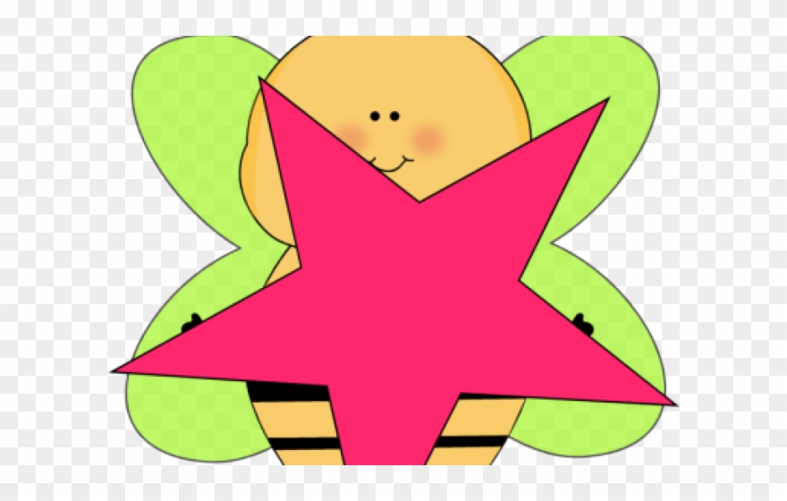 Bumblebee Clipart Pink Bee - Png Download