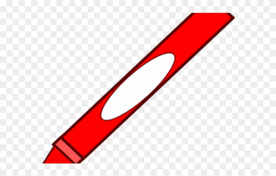 Crayon Clipart Red Crayon - Clip Art - Png Download