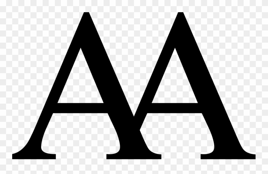 Latin Capital Letter Aa - Letter A&a Png Clipart