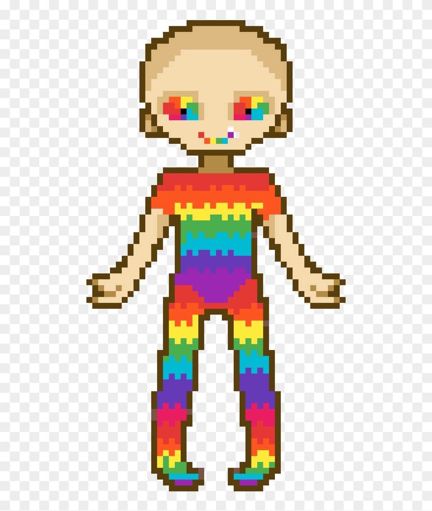 Rainbow Cancer Girl - Fnac Candy The Cat Clipart