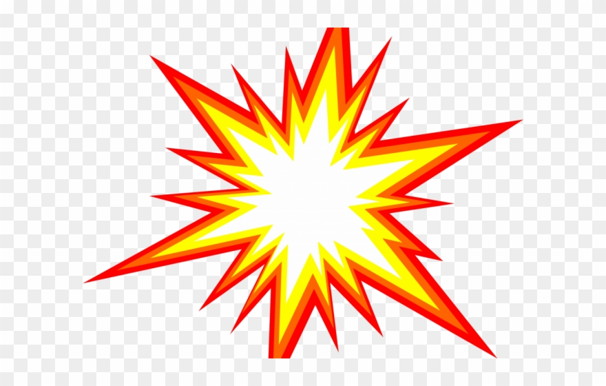 Explosion Clipart Starburst - Star Burst Png Transparent Png