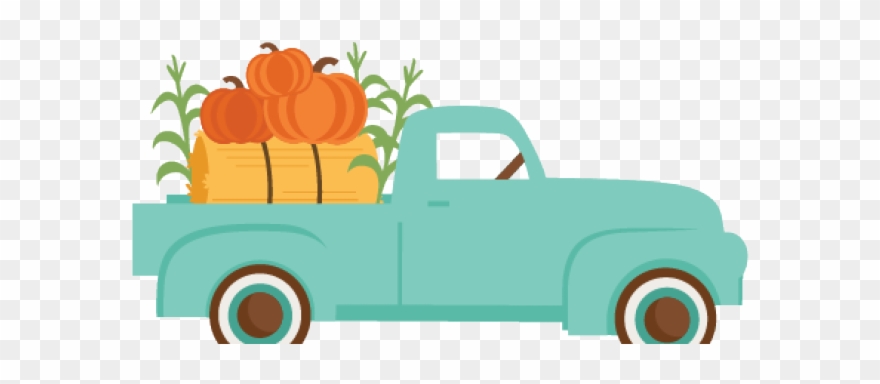 Oregon Clipart Truck - Pumpkin In Truck Clipart - Png Download