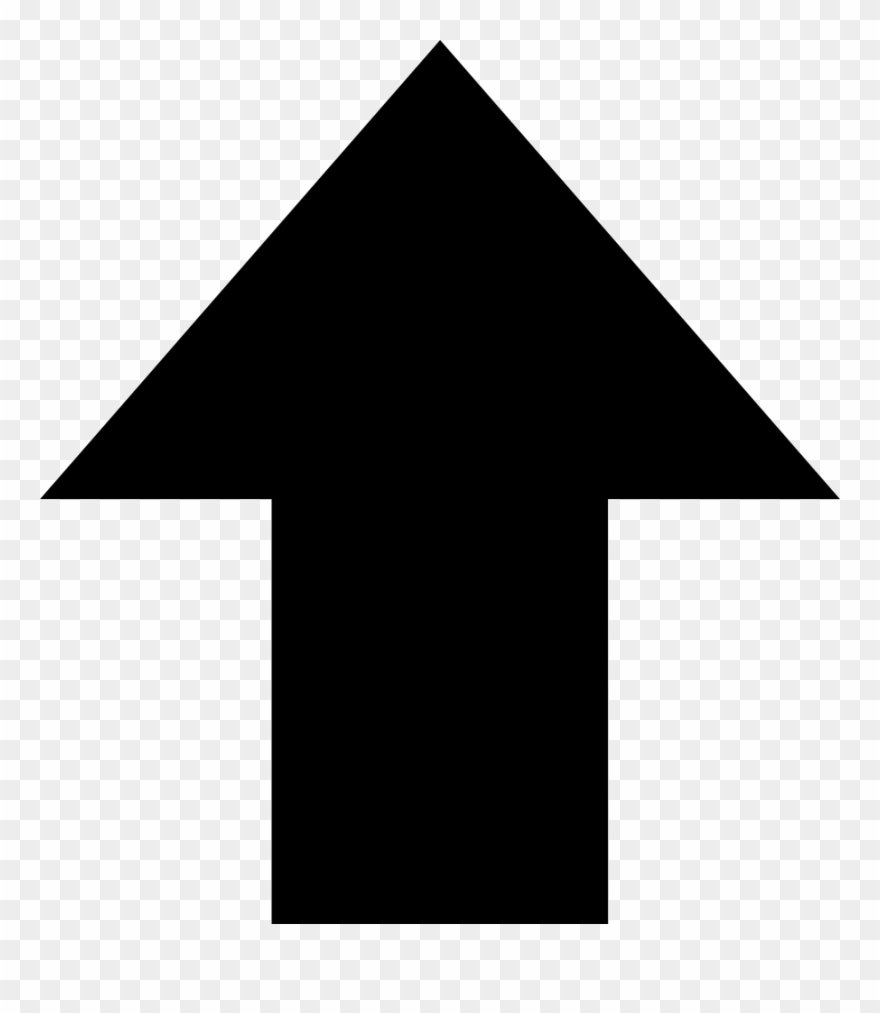 Large Arrow Up Comments - Arrow Up Clipart