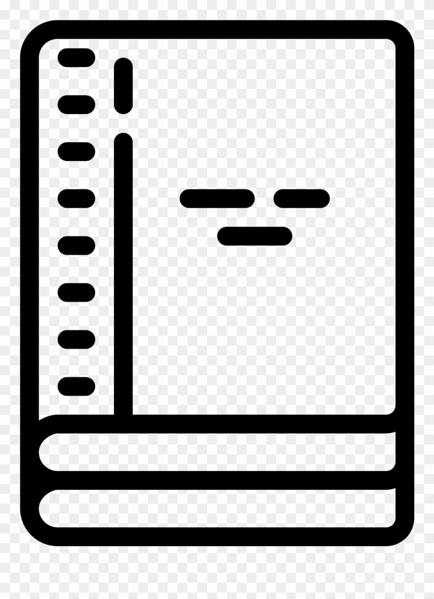 Book Stack Icon - Dictionary Icon Png Clipart
