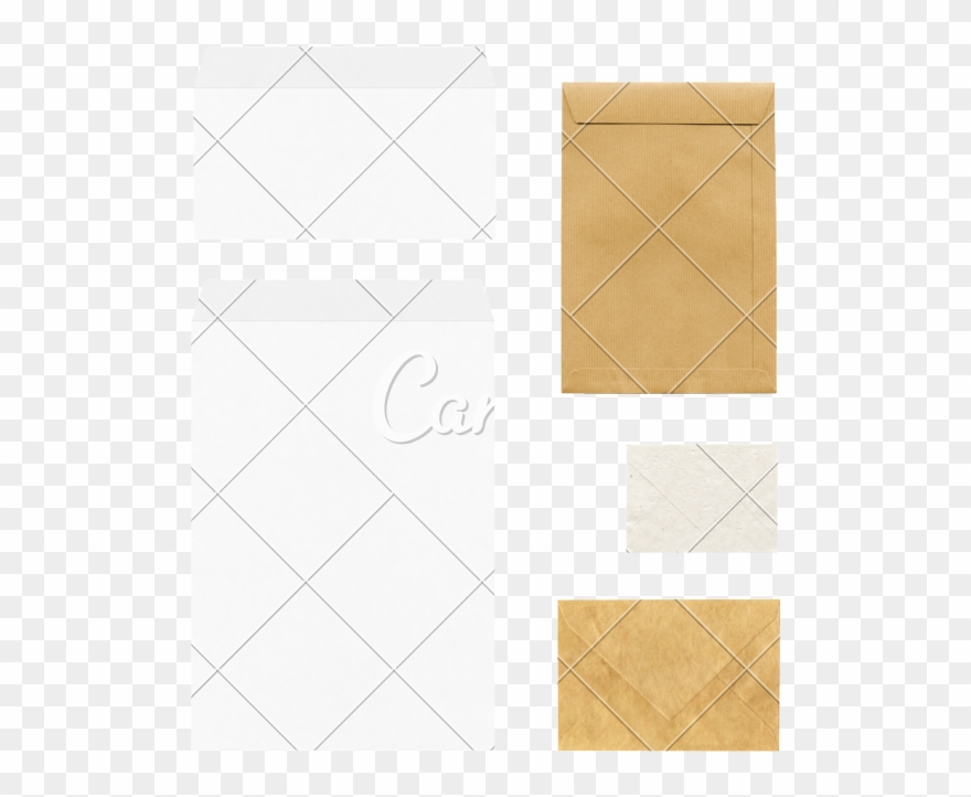 Envelopes Mockup Template Photos By Canva - Paper Clipart