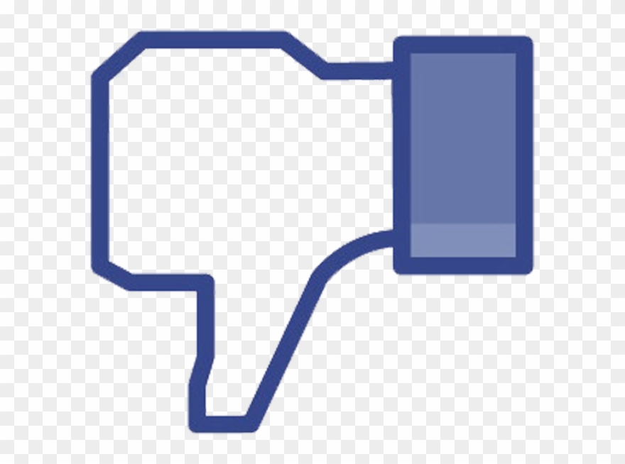 Dislike Png - Facebook Thumbs Down No Background Clipart